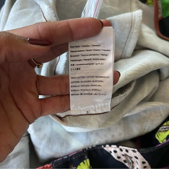 Farm Rio Mushroom Print Jumpsuit Avant Garde Artsy Eclectic Maximalist Boho - Picture 9 of 13